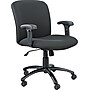 Safco Uber Fabric Computer and Desk Chair, Black (3491BL)~#|#~s0255403_sc7
