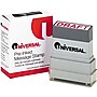 Xstamper "Draft" Pre-Inked Stamp, Red, 1/2" x 1 5/8"~#|#~s0256186_sc7