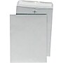 Quality Park 28lb. Clasp Colored Kraft Catalog Envelopes, Grey Kraft, 9x12", 100/Box~#|#~s0269137_sc7