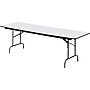 ICEBERG OfficeWorks 30" x 96" Wooden Folding Table, Gray (55237)~#|#~s0275899_sc7