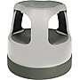 Cramer Scooter Stool Round, Step & Lock Wheels, Gray (CRA50011PK82)~#|#~s0283112_sc7