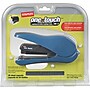 Staples® One-Touch™ DX-3 Flat Stack Stapler, Fastening Capacity 28 Sheets/20 lb., Blue~#|#~s0288842_sc7