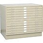 Safco 5-Drawer Flat File Cabinet, Stackable, Specialty, Tropic Sand (4995TSR)~#|#~s0293008_sc7