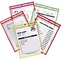 Shop Ticket Holder, Clear Front and Back for 9" x 12" Insert, 25 per Box (43910)~#|#~s0306038_sc7