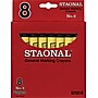 Crayola® Staonal Marking Crayon, 5" Long, 9/16" Diameter, Red, 8/Box (520002)~#|#~s0307923_sc7