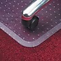 Deflect-O ExecuMat Carpet Chair Mat with Lip, 45" x 53'', High-Pile, Clear (DEFCM17233)~#|#~s0309388_sc7