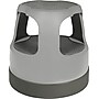 Cramer Scooter Stool Round, Step & Lock Wheels, Gray (CRA50011PK82)~#|#~s0324765_sc7