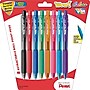 Pentel WOW Retractable Ballpoint Pens, Medium Point, Assorted Ink, 8/Pack (BK440CRBP8M)~#|#~s0332539_sc7