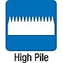Deflect-O ExecuMat Carpet Chair Mat with Lip, 45" x 53'', High-Pile, Clear (DEFCM17233)~#|#~s0338631_sc7