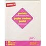 Staples 30% Recycled Copy Colored Paper, 20 lbs., 8.5" x 11", Cream, 600,000 Sheets/Pallet (CREAMPALLET01)~#|#~s0347205_sc7
