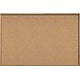 Ghent Natural Cork Bulletin Board with Wood Frame, 4'H x 12'W (WK412)~#|#~s0349597_sc7