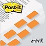 Post-it® Flag 1x1-3/4" 2-Pack, Orange, 2400/Carton~#|#~s0341062_sc7