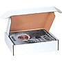 White Deluxe Literature Mailers 12 1/8" x 9 1/4" x 5", 50/Bundle (MFL1295)~#|#~s0350210_sc7