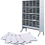 Safco E-Z Sort® 5-Compartment Mail Sorters, 11" x 12.5", Gray (7753GR)~#|#~s0360424_sc7