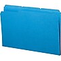 Smead File Folder, 1/3 Cut, Legal Size, Blue, 100/BX (17043)~#|#~s0365786_sc7