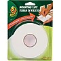 Duck Permanent Foam Mounting Tape, White, 3/4" x 15'~#|#~s0372434_sc7