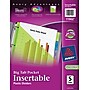 Avery Big Tab Insertable Plastic Dividers, 5 Tab, Multicolor, 24 Sets/Carton (11902)~#|#~s0375491_sc7