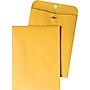 Quality Park Clasp & Moistenable Glue Kraft Catalog Envelope, 10 1/2" x 7 1/2", Brown, 100/Box (37875)~#|#~s0376479_sc7