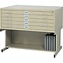 Safco Steel Flat Base for 5-Drawer File, Tropic Sand (4979TS)~#|#~s0378035_sc7