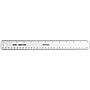 Westcott® 12" Shatterproof Plastic Ruler~#|#~s0382606_sc7