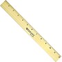 Westcott 12" Wooden Standard Ruler, Brown (05221)~#|#~s0384822_sc7