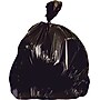 Heritage 55-60 Gallon Industrial Trash Bag, 38" x 58", Low Density, 1.5 mil, Black, 100 Rolls (X7658AK)~#|#~s0388922_sc7