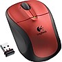 Logitech M305 Wireless Optical USB Mouse, Crimson Red (910-001895)~#|#~s0392482_sc7
