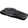Logitech Cordless Desktop Wave Pro Wireless Ergonomic Keyboard and Mouse Combo, Black (920-000919)~#|#~s0393319_sc7