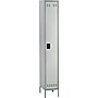 Safco® Steel Locker, Single-Tier, Gray, 78"H x 12"W x 18"D (5522GR)~#|#~s0394557_sc7