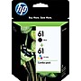 HP 61 Black/Tri-Color Standard Yield Ink Cartridge, 2/Pack (CR259FN#140)~#|#~s0399739_sc7