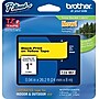 Brother P-touch TZe-651 Laminated Label Maker Tape, 1" x 26-2/10', Black On Yellow (TZe-651)~#|#~s0405862_sc7