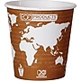 Eco-Products World Art Hot Cups, 10 Oz., Brown/White, 1000/Carton (EP-BHC10-WA)~#|#~s0407855_sc7