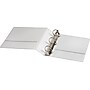 Cardinal Performer ClearVue 2" 3-Ring View Binders, D-Ring, White (CRD17500)~#|#~s0414441_sc7
