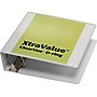 Cardinal® XtraValue™ ClearVue™ Slant-D® Ring Binder, White, 725-Sheet Capacity, 3" (Ring Diameter)~#|#~s0414453_sc7
