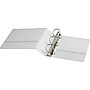 Cardinal® XtraValue™ ClearVue™ Slant-D® Ring Binder, White, 725-Sheet Capacity, 3" (Ring Diameter)~#|#~s0414457_sc7