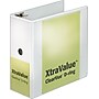 Cardinal XtraValue™ ClearVue™ Slant-D Ring Binder, White, 1050-Sheet Capacity, 5" (Ring Diameter)~#|#~s0414491_sc7