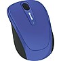 Microsoft Wireless Mobile 3500 Ambidextrous Optical Mouse, Ultramarine Blue (GMF-00088)~#|#~s0427426_sc7