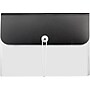 Staples® 4-Pocket Cascading Envelope, Letter, 17 3/4" Expansion, Black~#|#~s0431229_sc7