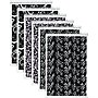 TOPS Designer Steno Pads, 6" x 9", Gregg Ruled, Black/White, 80 Sheets/Pad, 6 Pads/Pack (80230)~#|#~s0431413_sc7