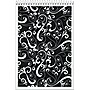 TOPS Designer Steno Pads, 6" x 9", Gregg Ruled, Black/White, 80 Sheets/Pad, 6 Pads/Pack (80230)~#|#~s0431416_sc7