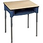 Scholar Craft Ovation Open-Front Student Desk with River Book Box, Maple, 30"H x 24"W x 18"D~#|#~s0437388_sc7
