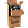 20" x 20" x 45" Wardrobe Boxes, 48 ECT, Brown, 5/Bundle (202045WARD)~#|#~s0441840_sc7