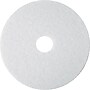 3M 13" Polishing Floor Pad, White, 5/Carton (410013)~#|#~s0460455_sc7