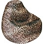 Elite Animal Print Bean Bag, Fabric, Leopard, 26"H x 34"W x 32"D~#|#~s0476666_sc7