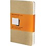 Moleskine Cahier Journal, 7.5" x 10", Wide Ruled, Kraft Brown, 120 Pages, 3/Pack (705045)~#|#~s0481070_sc7