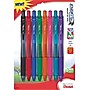 Pentel  EnerGel-X RollerGel Retractable Gel Pens, Medium Point, Assorted Ink Colors, 8/Pack (BL107CRBP8M)~#|#~s0484576_sc7