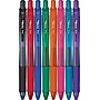 Pentel  EnerGel-X RollerGel Retractable Gel Pens, Medium Point, Assorted Ink Colors, 8/Pack (BL107CRBP8M)~#|#~s0501599_sc7