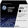 HP 42X Black Toner Cartridges, High Yield, 2/Pack (Q5942XD)~#|#~s0508477_sc7