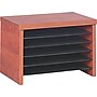 Alera Valencia Flat File Cabinet, 10.75"H x 15.75"W x 9.75"D, Medium Cherry (VA316012MC)~#|#~s0510187_sc7
