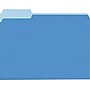Pendaflex Two-Tone File Folders, 1/3 Cut Tab, Letter Size, Blue, 100/Box (PFX 152 1/3 BLU)~#|#~s0511660_sc7